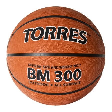 Купить Мяч баскетбольный  "TORRES BM300" р.3  в Любиме 