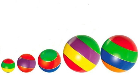 Купить Мячи резиновые (комплект из 5 мячей различного диаметра) в Любиме 