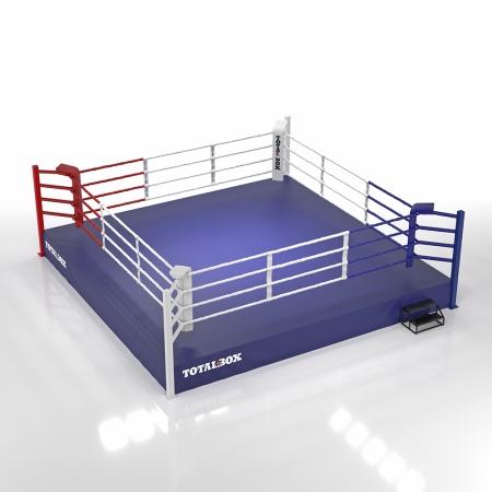 Купить Ринг боксерский Totalbox на помосте 0,5 м, 5х5м, 4х4м в Любиме 
