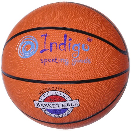 Купить Мяч баскетбольный Indigo №5 в Любиме 