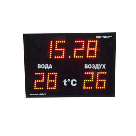Купить Часы-термометр СТ1.13-2t для бассейна в Любиме 