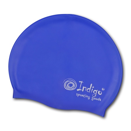 Купить Шапочка для плавания силиконовая Indigo однотонная  в Любиме 
