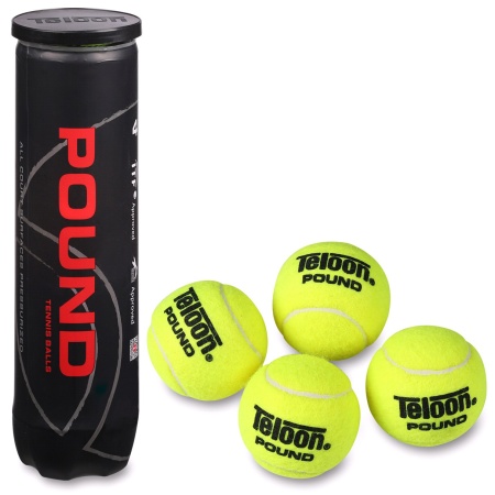 Купить Мяч для большого тенниса Teloon 828Т Р4  (4 шт) в Любиме 