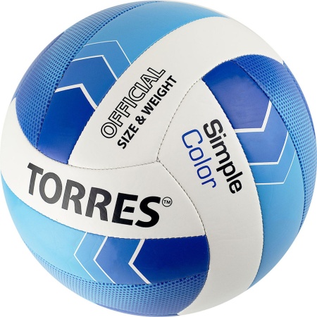 Купить Мяч волейбольный Torres Simple Color любительский р.5 в Любиме 